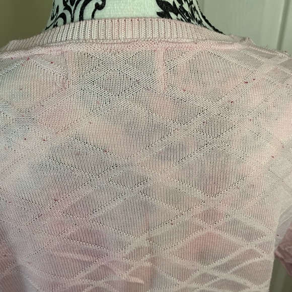 Alfred Dunner, Women’s short sleeve sweater, hand dyed and Upcycled, size medium - Picture 6 of 12